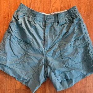 AFTCO Blue Cargo Shorts Quick-Dry